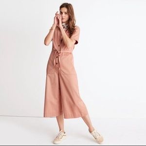 Madewell Cotton Utility Jumpsuit